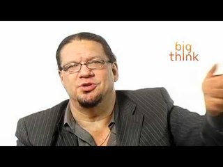 How Penn Jillette Prepares for a Show