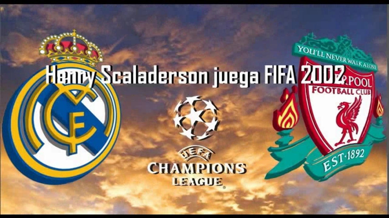 Henry juega FIFA 2002 - Real Madrid VS Liverpool (Final Champions League 2018) (Parte 19