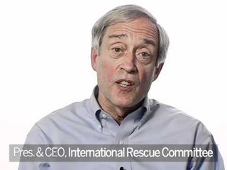 George Rupp on Alerting the World to Crisis