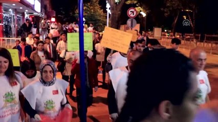 Çevre Temizliği İçin Elleriyle Çöp Topladılar - Çankırı