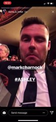 Emmerdale star Danny miller on he instagram at British soap awards 2018