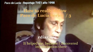 Anti-parroting coaching day by day /How to really follow Paco de Lucia 3 / Learn on Skype lessons with Ruben Diaz