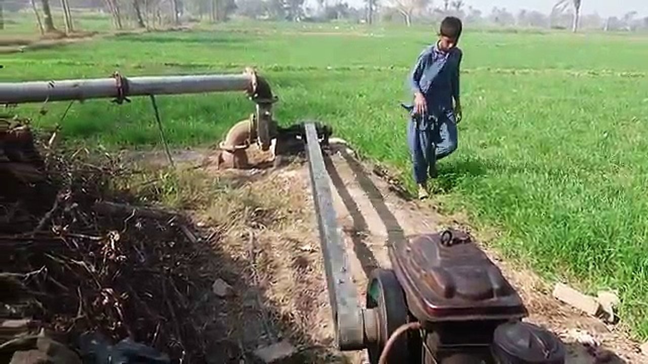 Diesel Engine Tube well System Technology Agriculture In Pakistan