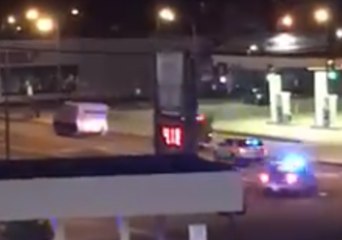 Police Chase Stolen Armored Vehicle Around Richmond