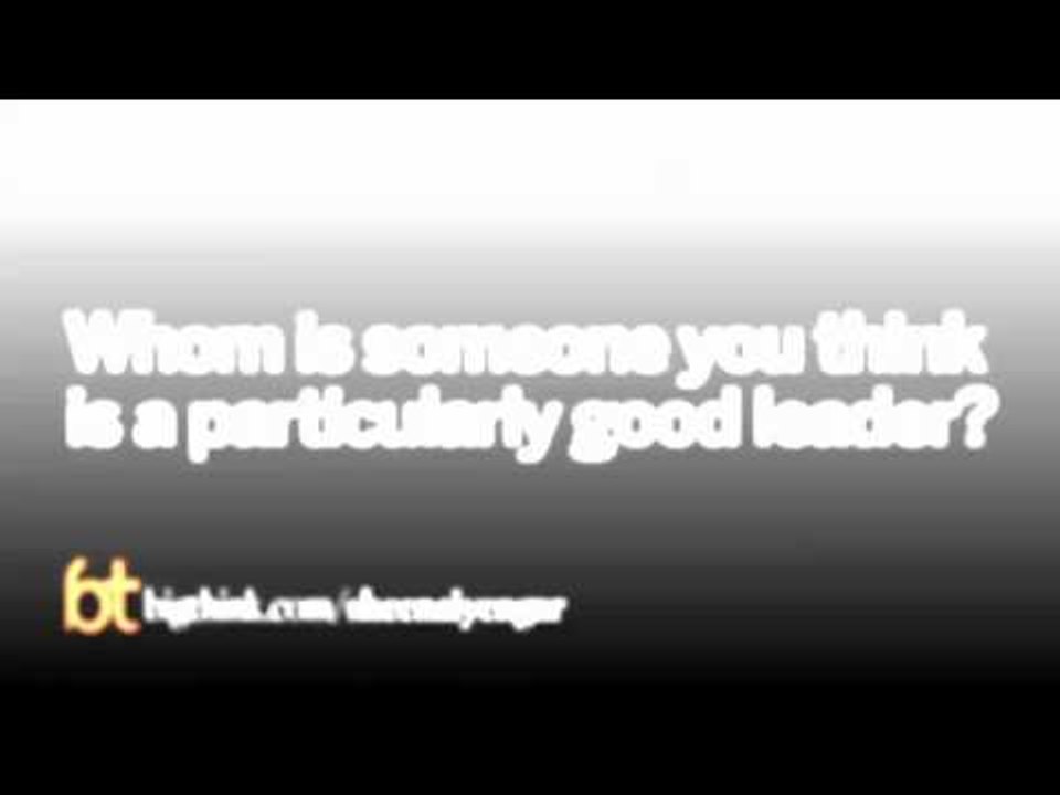 Learning to Lead
