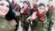 له‌ گه‌ڵ كچه‌ پێشمه‌رگه‌ قاره‌مانه‌كانی ڕۆژهه‌ڵاتی كوردستانWith beautiful and brave Kurdish freedom fighters from Rojhalat fighting against ISIS terrorist!! i