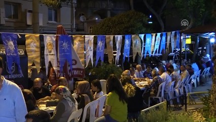 Hamza Dağ vatandaşlarla sahur yaptı - İZMİR