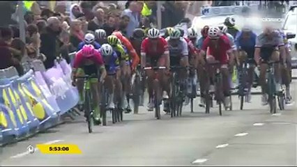 Nice video of the final sprint and my third victory at the Gent-Wevelgem! I wouldn't have done it without the tremendous effort of my teammates! BORA-hansgrohe