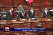 Congresista Lescano presenta moción de censura contra Luis Galarreta