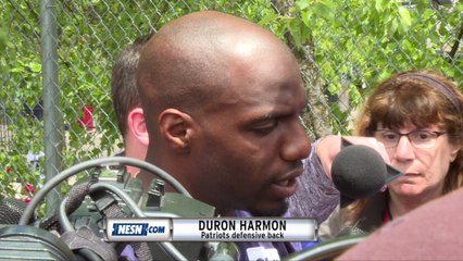 Duron Harmon on day two of Patriots minicamp