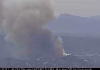 San Diego County Wildfire Quickly Spreads