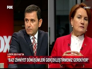 Meral Akşener çözüm süreci için sinyal verdi
