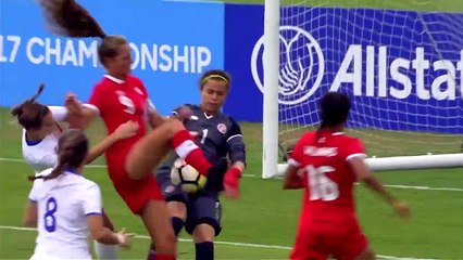 All Goals CONCACAF  Women U17 Championship  Group B - 06.06.2018  Costa Rica (W) U17 1-2 Canada...