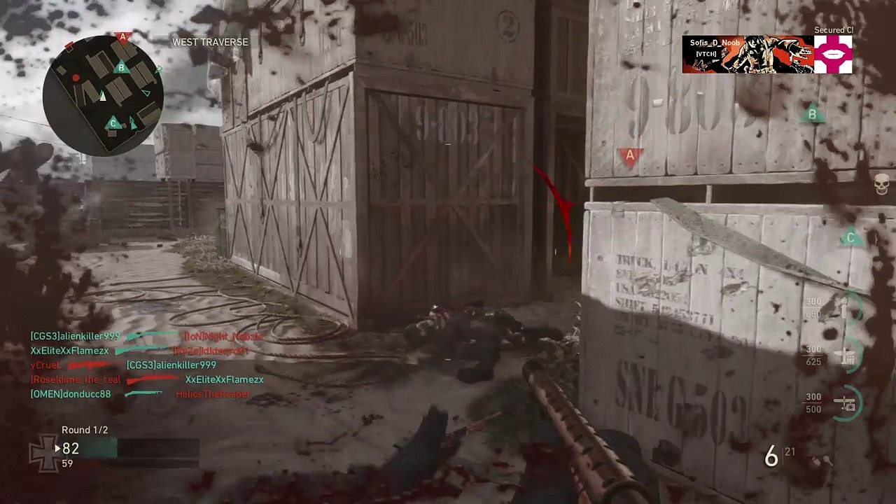 Surviving a solid close quarters CS shot