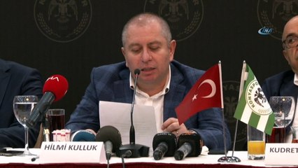Hilmi Kulluk, Konyaspor’a başkan adaylığını açıkladı