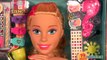 Barbie Hair Style & Curl | Poupée Barbie Tête à Coiffer Deluxe Styling Head