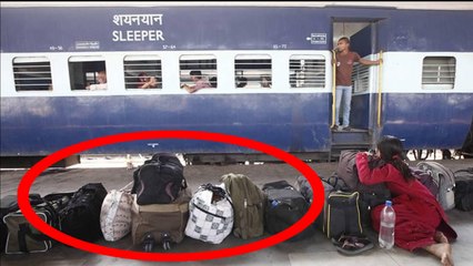 ரயிலில் பயணிகள் அதிக லக்கேஜ் எடுத்து செல்ல கட்டுப்பாடு- வீடியோ