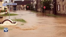 Centres-villes et métro envahis par les eaux : les images des inondations partout en France