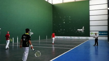 Frontenis previas campeonato de España Castellón B vs Rivas A