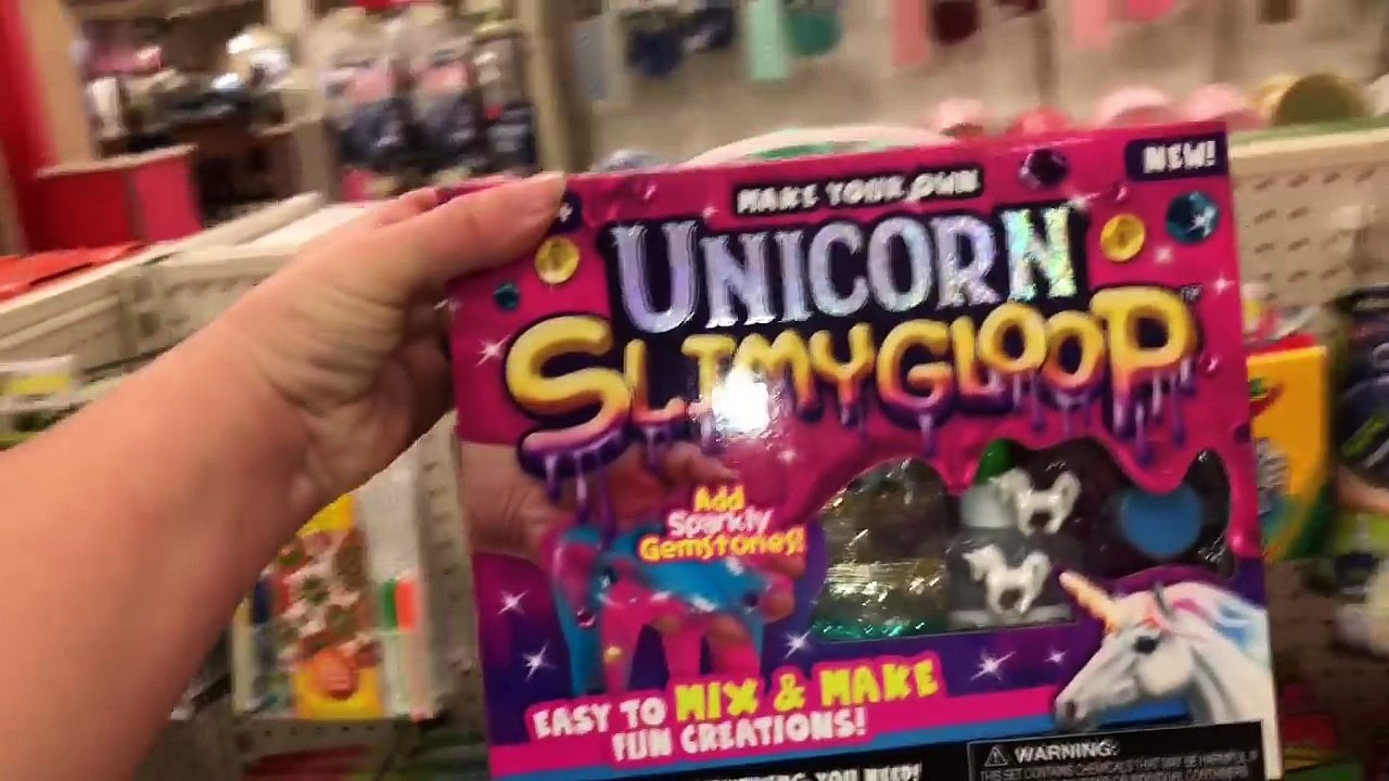 SLIME SHOPPING - SHOPPING FOR GLUE SLIME SQUISHIES AND PUTTY AT TARGET