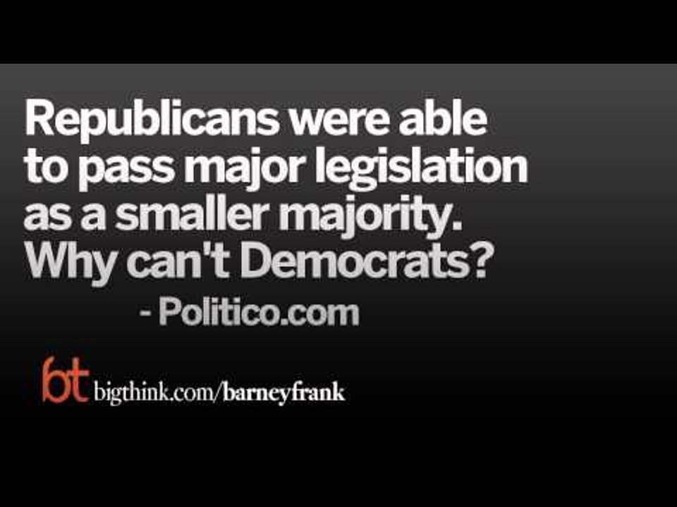 Why Barney Frank Overreacted on Health Care