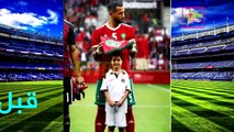 المهدي بنعطية لاعب المنتخب المغربي يكسب احترا العالم في  لقطة إنسانية قبل المبارات - MEHDI BENATIA