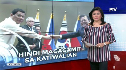 #SentroBalita: Sec. Dominguez: Tulong mula SoKor, 'di magagamit sa katiwalian