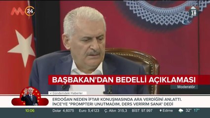 Başbakan Binali Yıldırım'dan bedelli askerliğe yeşil ışık