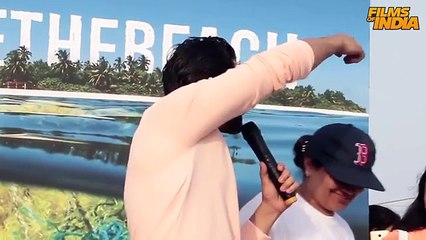 Varun Dhawan #SaveTheBeach Clean -Up Drive  Juhu Beach
