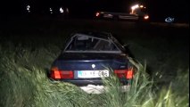 Kastamonu'da Virajı Alamayan Otomobil, Ekin Ekili Tarlaya Yuvarlandı