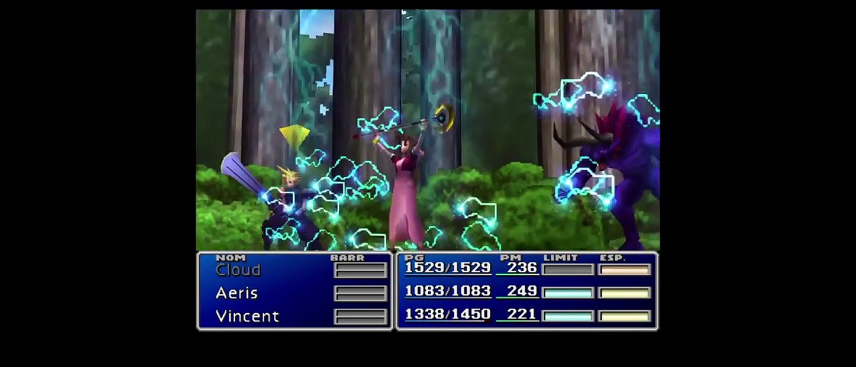 FFVII todos los límites de Aeris / all Aerith's limits