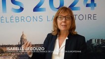 Conférence Sport et Citoyenneté européenne - Isabelle Jégouzo