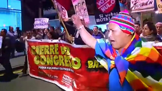 Акции протеста в Лиме