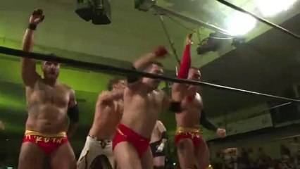 Adam Brooks & Aussie Open vs Kings of the North - OTT Scrappermania IV 2018