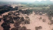 Volcan au Guatemala: Un drone a filmé l'ampleur des dégâts dans une ville