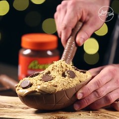 Peanut Stuffed Easter Egg