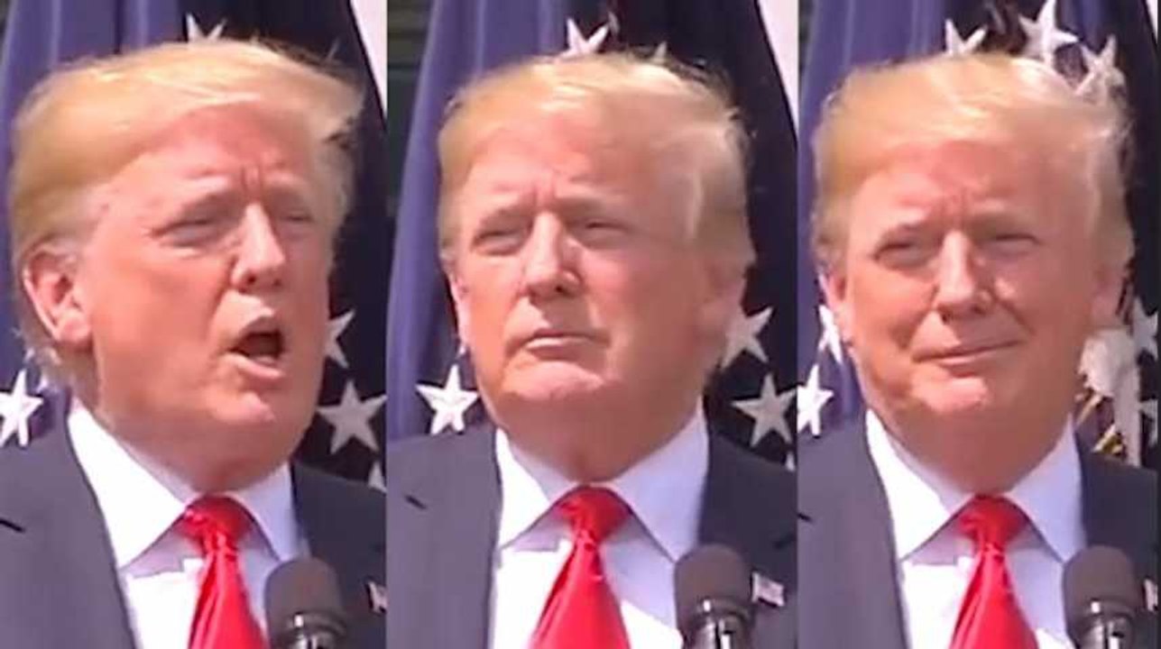 Donald Trump aura du mal à donner des leçons de patriotisme après cette bourde