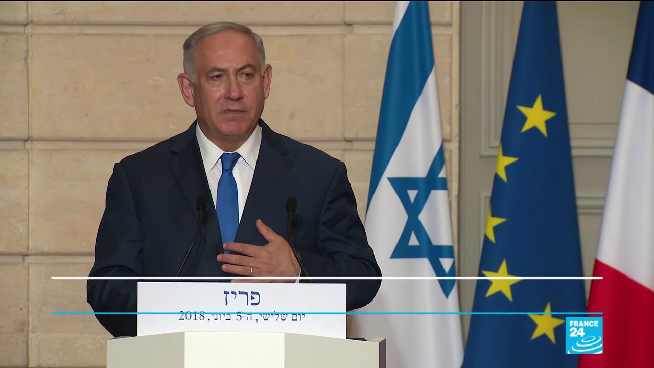 Netanyahu in Paris: "Iran lied to the world about its nuclear weapons programme"