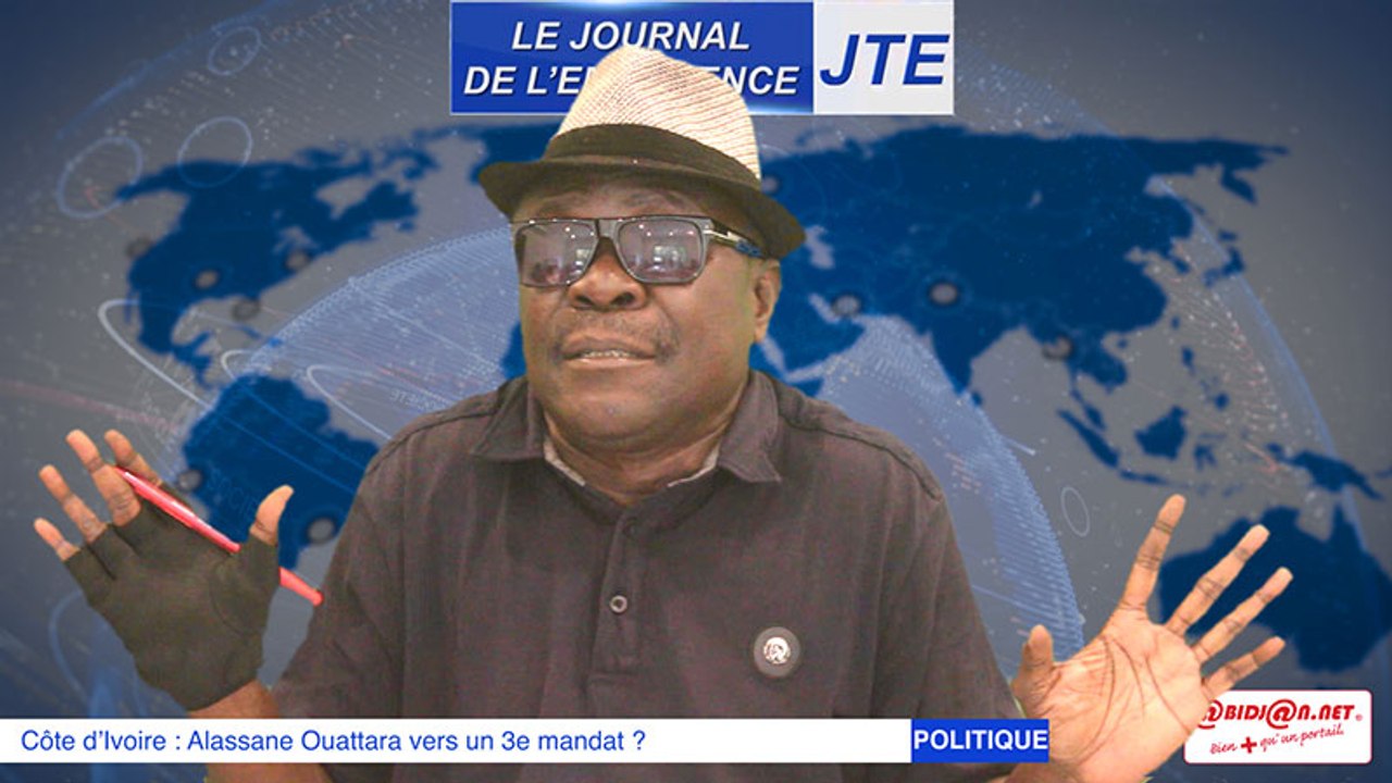 JTE / Vers un 3e mandat du président Alassane Ouattara, Gbi de fer : "Attendons de voir"