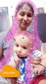 Cuteness Overloaded (Mom & Son) - Indian Bride & Chinese hair style