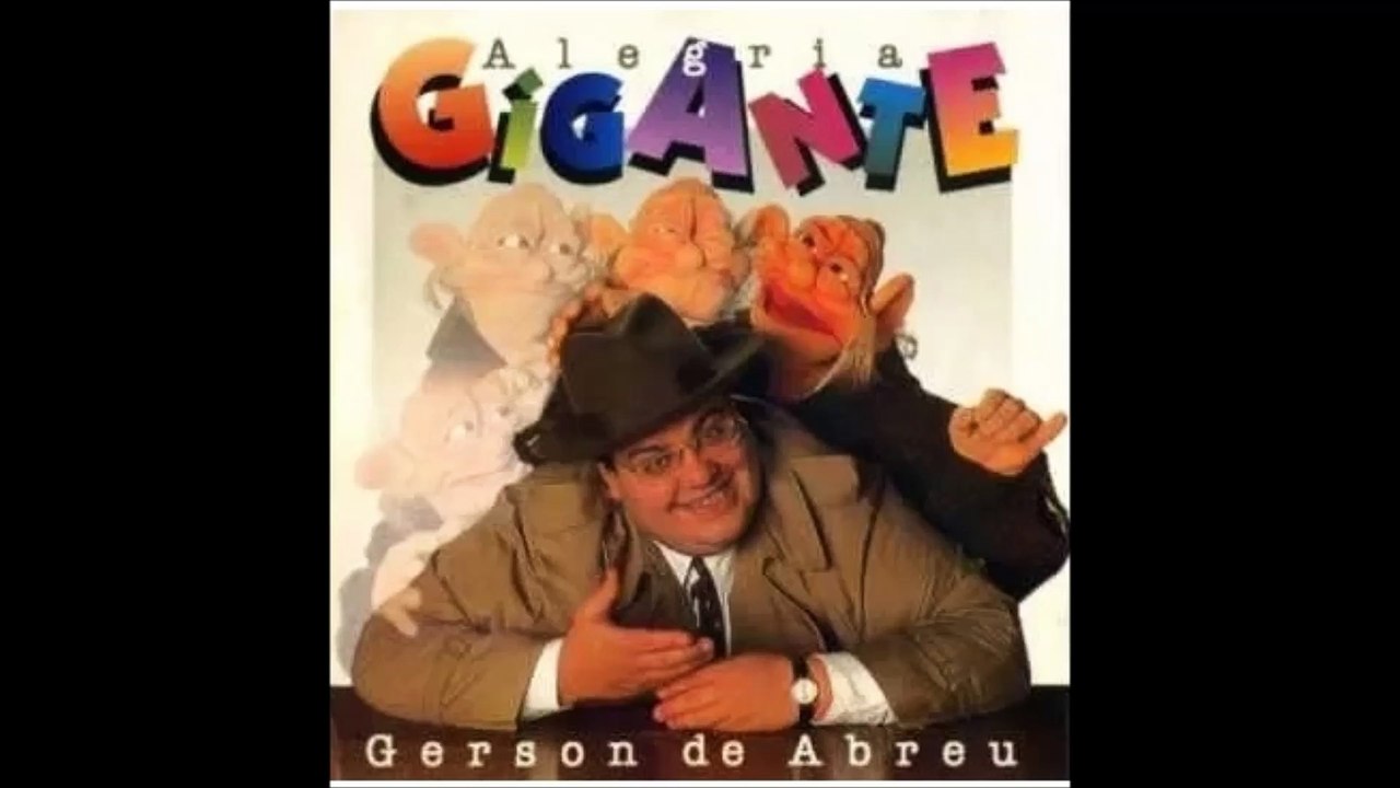 CD Gerson de Abreu - Alegria Gigante DE 1995  COMPLETO GRAVADORA VELAS PRODUÇÕES,