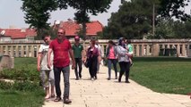 Selimiye Camisi'ne gelen turistler sayılıyor - EDİRNE