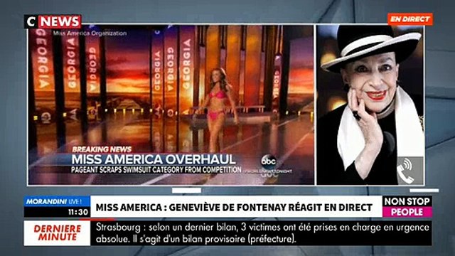 EXCLU - Miss USA - Geneviève de Fontenay: Les défilés en deux pièces, c'est de l'exhibition ! - VIDEO