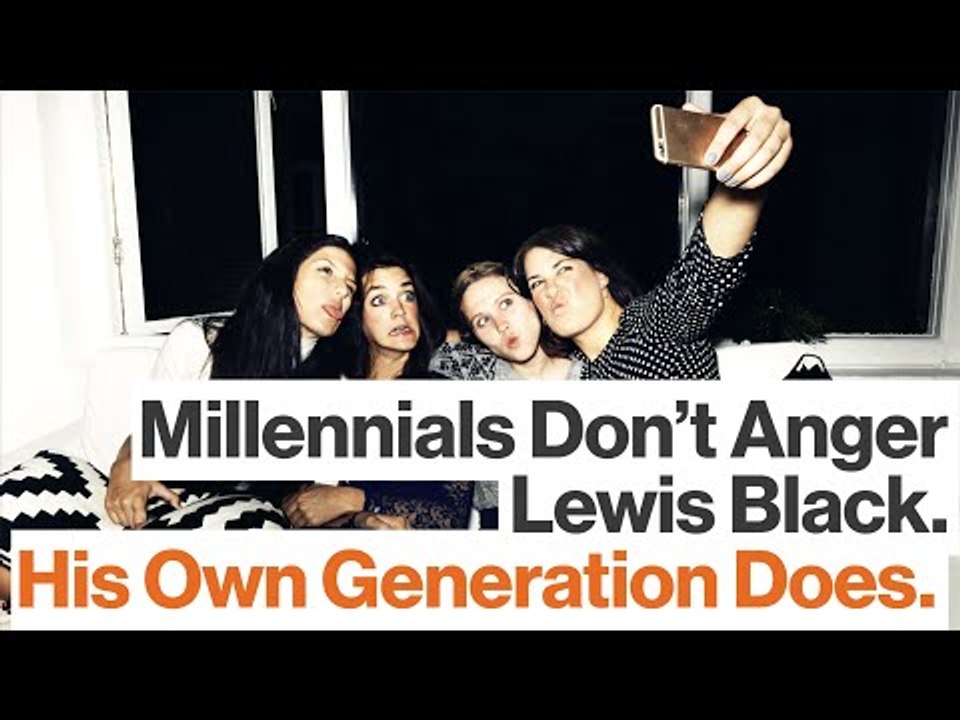 Lewis Black: The Baby Boomers Gave the Millennials a New Drug.  Technology.