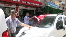 HDP'ye seçim bürosu açılışında 'Türk bayraklı' tepki - MARDİN