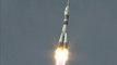 Launch of Manned Soyuz MS-09 on Soyuz-FG Rocket