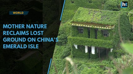 Mother Nature reclaims lost ground on China's emerald isle