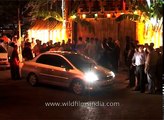 Celebrities arrive at Aishwarya Rai - Abhishek Bachhan  ultimate Bollywood wedding