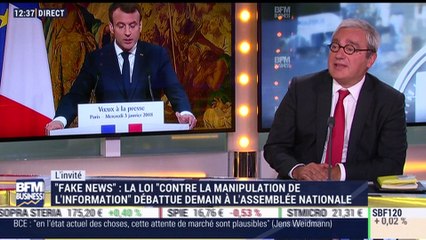 "Fake news" : la loi contre la manipulation de l'information débattue demain à l'Assemblée nationale - 06/06