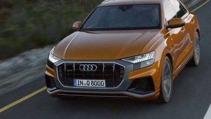 2019 Audi Q8 Driving Video